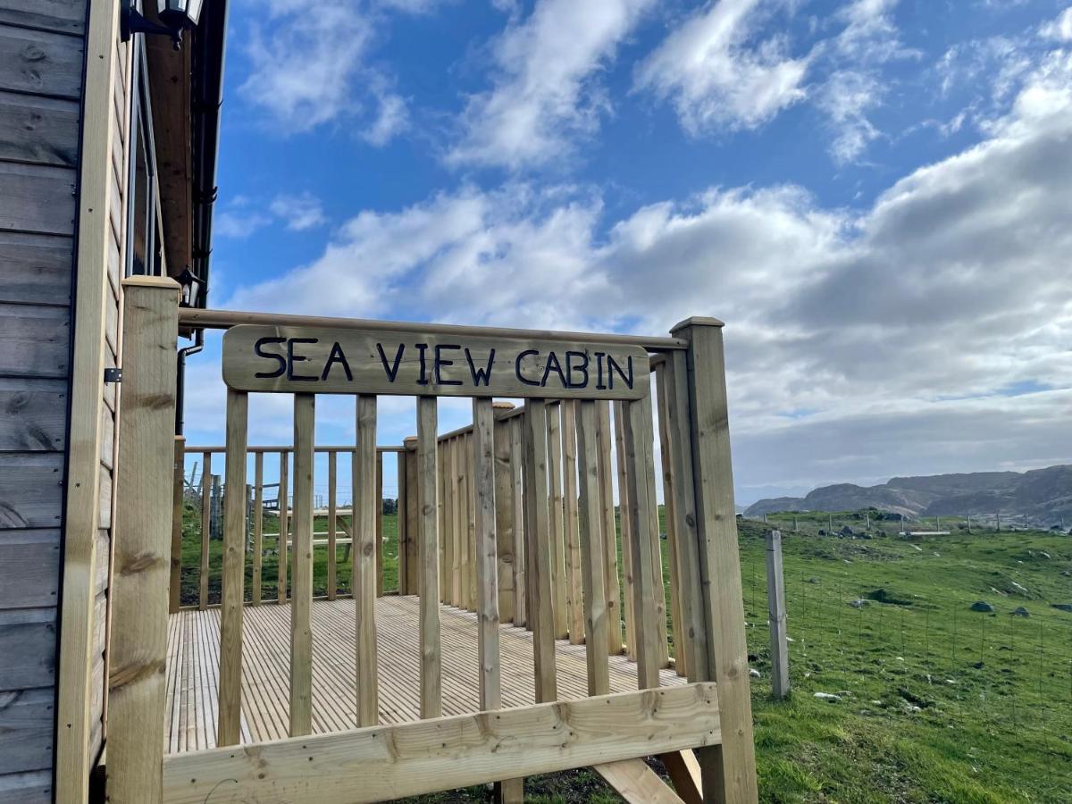 Sea View Cabin Clashnessie Exterior photo